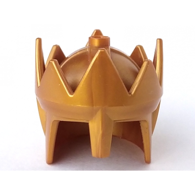 reddish gold large figure crown king mathias