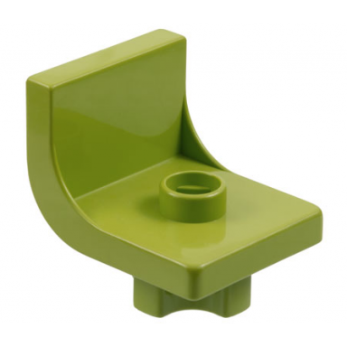 fabuland lime duplo furniture chair with stud