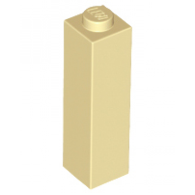 tan brick 1 x 1 x 3