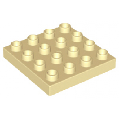 tan duplo plate 4 x 4