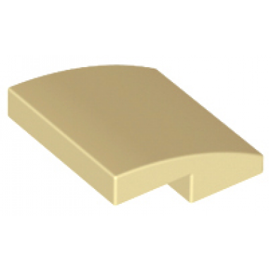 tan slope curved 2 x 2 x 2 3