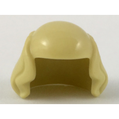 tan minifigure hair male bald top