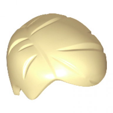 tan minifigure hair short combed sideways part right