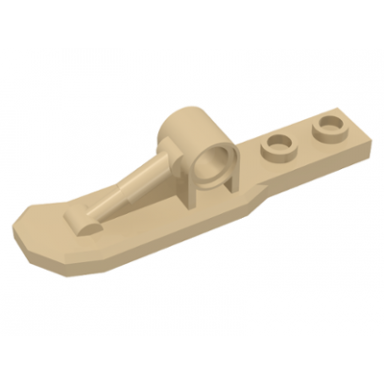 tan helicopter landing ski 1 x 6 with pin hole 15625