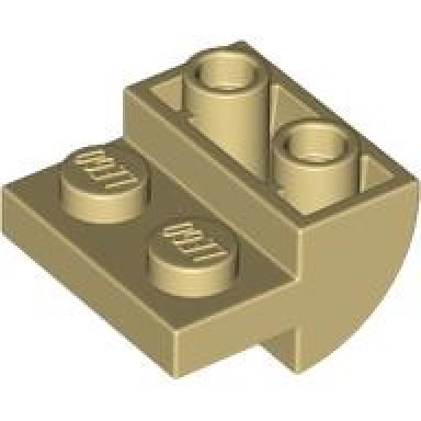 tan slope curved 2 x 2 inverted