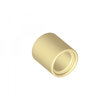tan technic liftarm thick 1 x 1 spacer