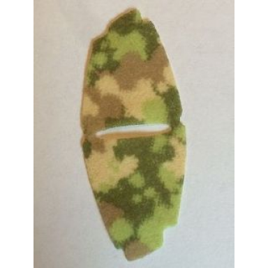 tan minifigure poncho cloth with camouflage pattern