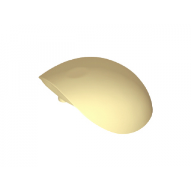 tan large figure armor round smooth