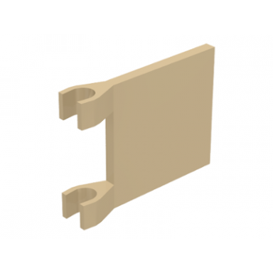 tan flag 2 x 2 square