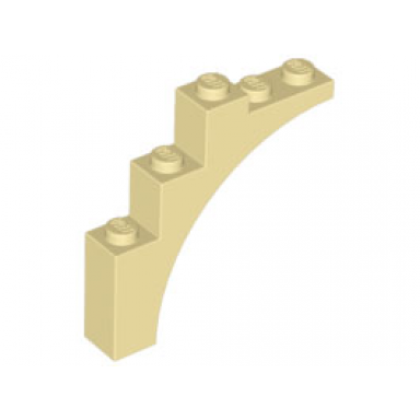 tan arch 1 x 5 x 4 - continuous bow