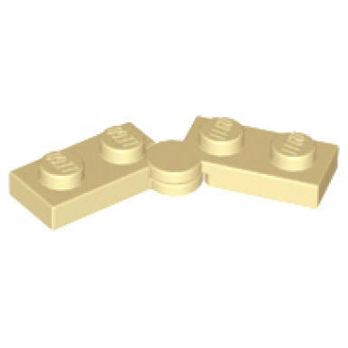 tan hinge plate 1 x 4 swivel 2429 2430