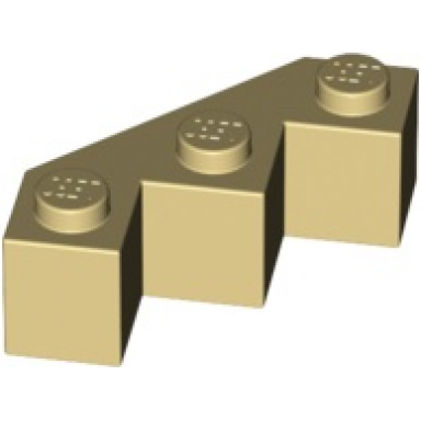 tan brick modified facet 3 x 3