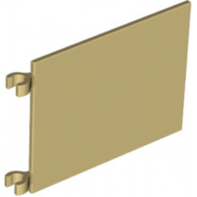 tan flag 6 x 5