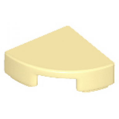 tan tile round 1 x 1 quarter