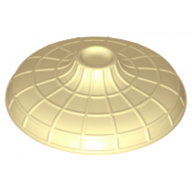 tan minifigure headgear hat conical asian with raised center