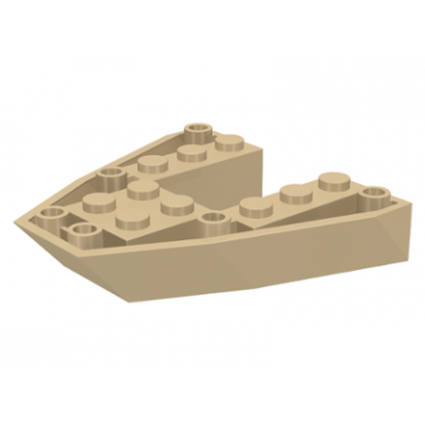 tan boat bow brick 6 x 6 x 1