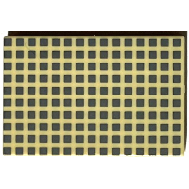 tan tile 2 x 3 with dark bluish gray squares pattern