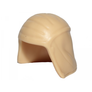 tan minifigure headgear cap neck protector sw