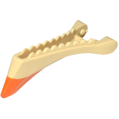 tan skimwing jaw lower with orange fin pattern
