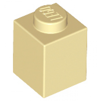 tan brick 1 x 1