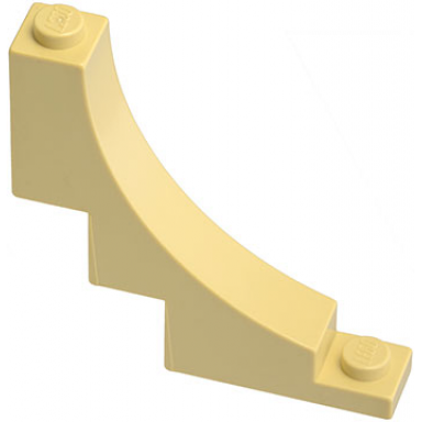 tan arch 1 x 5 x 4 inverted