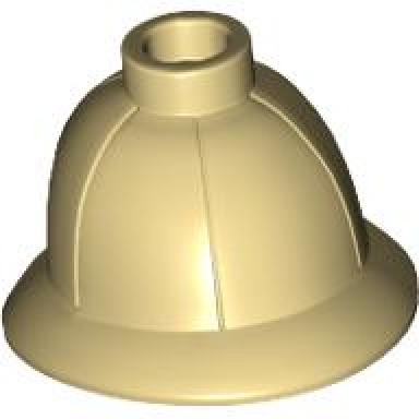 tan minifigure headgear pith helmet