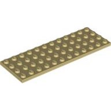 tan plate 4 x 12