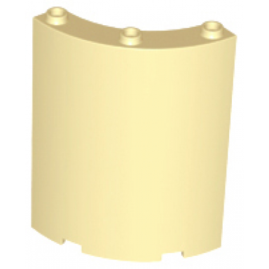 tan cylinder quarter 4 x 4 x 6