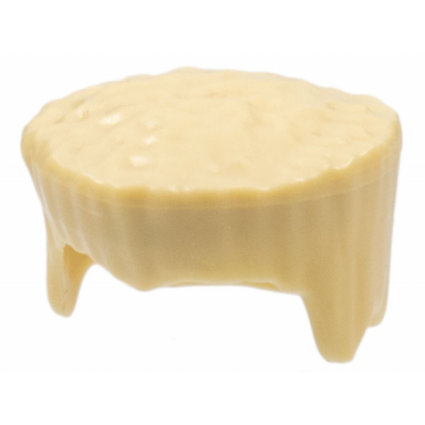 tan minifigure hair flat top with extended sides