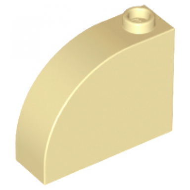 tan slope curved 3 x 1 x 2 with hollow stud