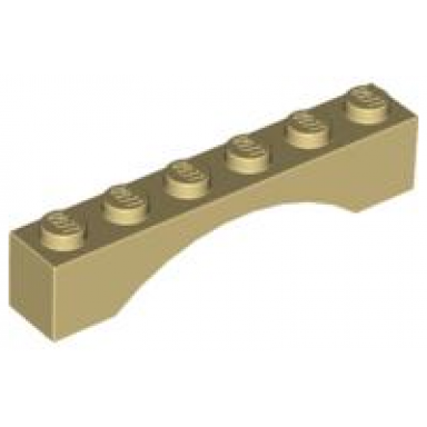 tan arch 1 x 6