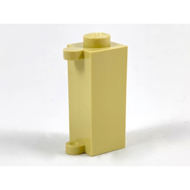 tan brick modified 1 x 1 x 2 with shutter holder