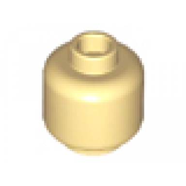 tan minifigure head plain