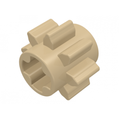 tan technic gear 8 tooth