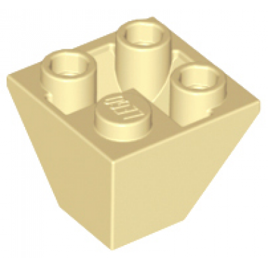 tan slope inverted 45 2 x 2 double convex