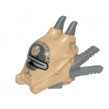 tan minifigure headgear helmet sw enfys nest pattern