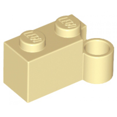 tan hinge brick 1 x 4 swivel base