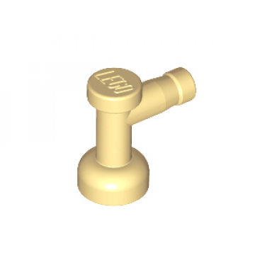 tan tap 1 x 1 without hole in nozzle end