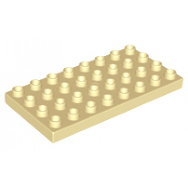 tan duplo plate 4 x 8