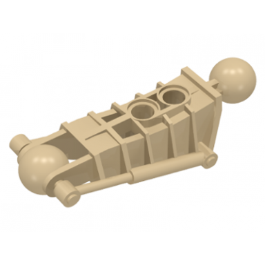 tan bionicle toa metru leg lower section