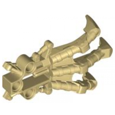 tan bionicle foot piraka clawed