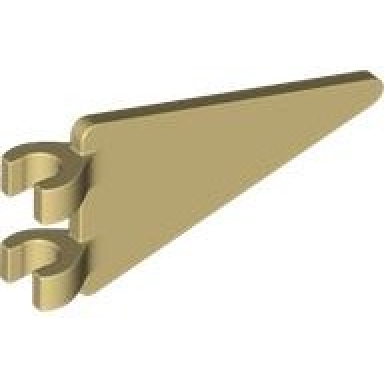 tan flag 3 1 2 x 2 triangle