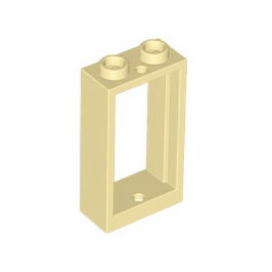 tan window 1 x 2 x 3 flat front