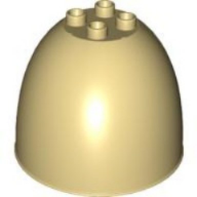 tan duplo dome egg top