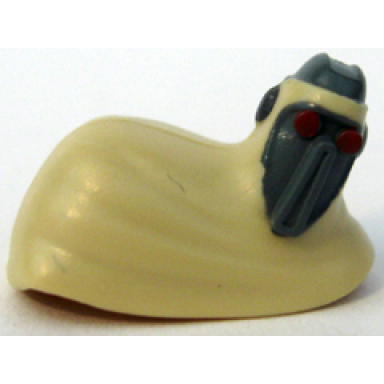 tan minifigure head modified sw magna guard with cloak pattern