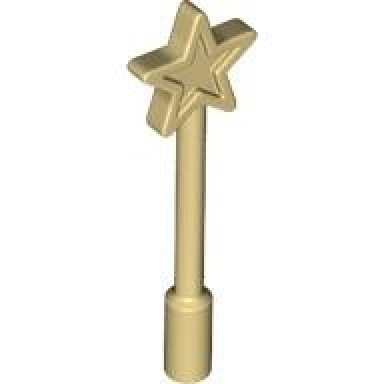 tan minifigure utensil magic wand