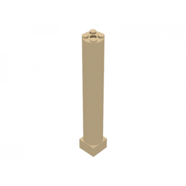 tan support 2 x 2 x 11 solid pillar