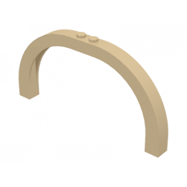 tan arch 1 x 12 x 5 curved top