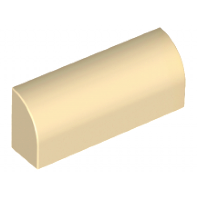 tan slope curved 1 x 4 x 1 1 3