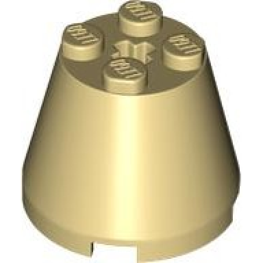 tan cone 3 x 3 x 2